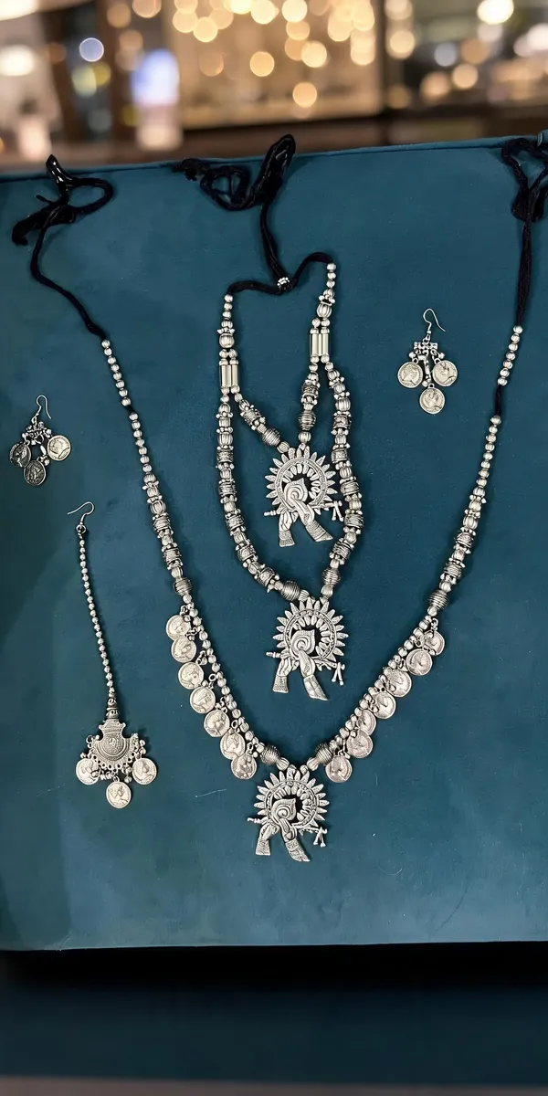 Oxidised_Alloy_Mang_Tika_Necklace_Jhumka_Set_For_Women