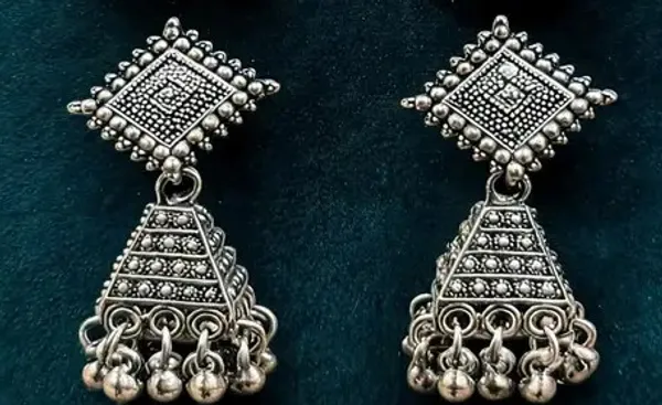 Silver_Alloy_Embellished_Jhumka_Earrings_For_Women_Pack_Of_2