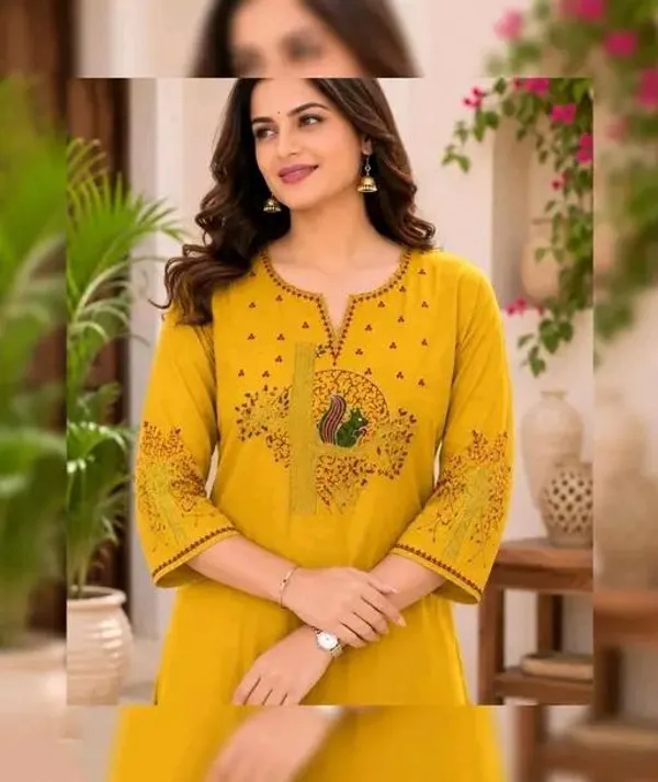Yellow_Cotton_Silk_Straight_Printed_Kurta_Set_For_Women
