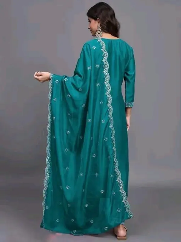 Aqua_Blue_Cotton_Silk_Straight_Kurta_Set_With_Dupatta_For_Women