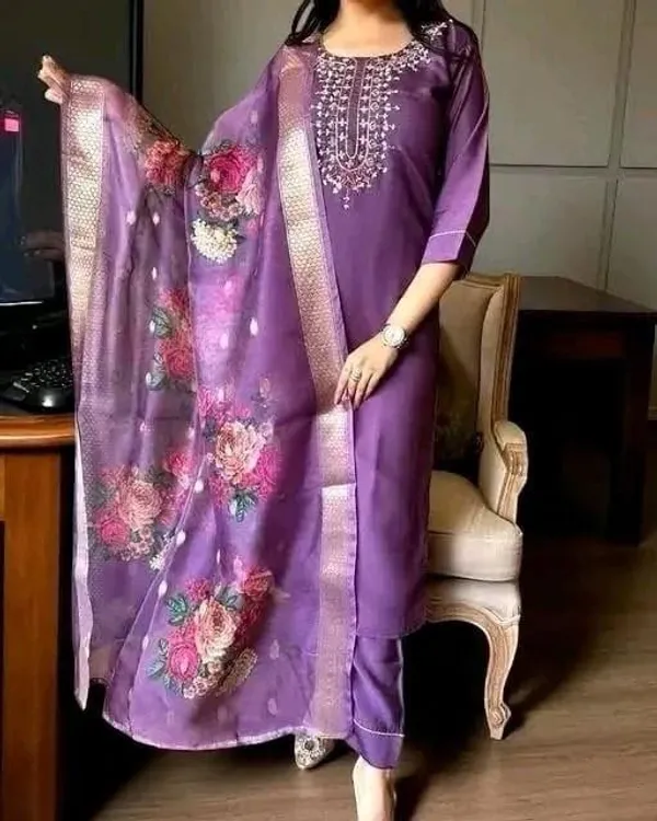 Purple_Cotton_Silk_Straight_Kurta_Set_With_Dupatta_For_Women