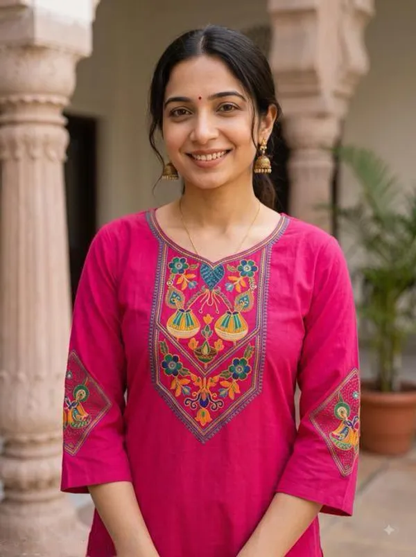 Pink_Cotton_Silk_Straight_Kurta_With_Bottomwear_For_Women