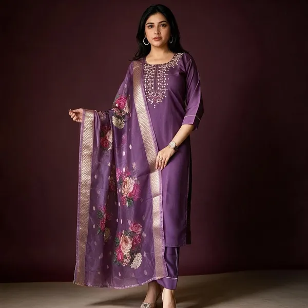 Purple_Cotton_Silk_Straight_Kurta_Set_With_Dupatta_For_Women