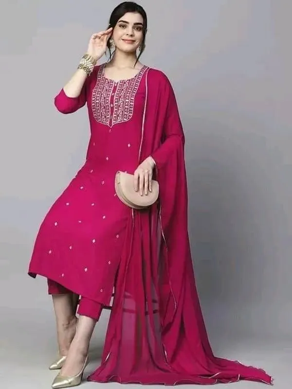 Pink_Cotton_Silk_Straight_Embroidered_Kurta_Set_For_Women