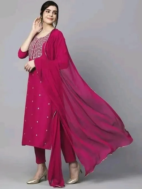 Pink_Cotton_Silk_Straight_Embroidered_Kurta_Set_For_Women