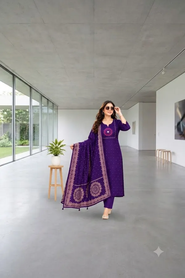 Purple_Cotton_Silk_Straight_Kurta_Set_With_Dupatta_For_Women