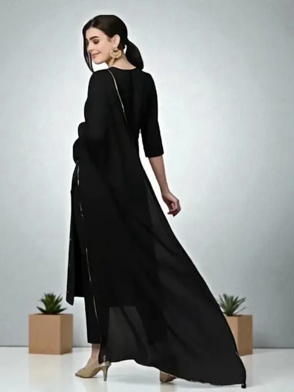 Black_Cotton_Silk_Anarkali_Kurta_Set_With_Dupatta_For_Women