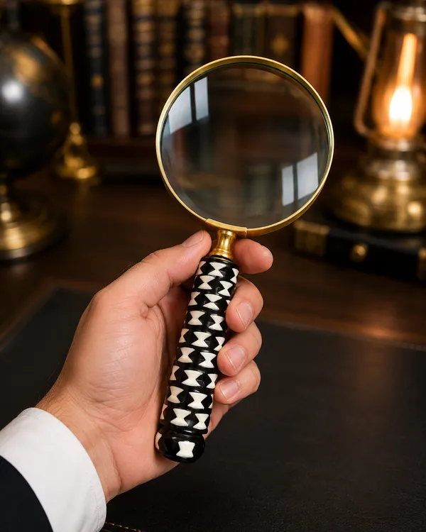 Wood_&_Brass_Geometric_Handle_Magnifying_Glass_4_In