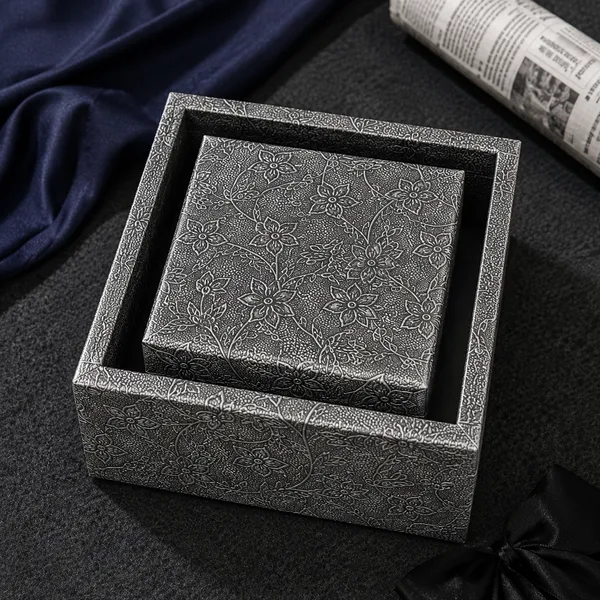 Aluminium_Mdf_Floral_Embossed_Silver_Rectangular_Storage_Box_Set_Of_2