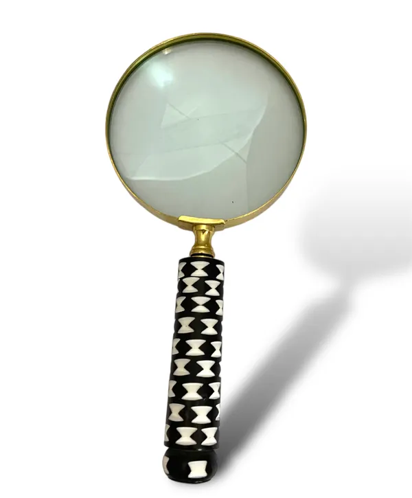Wood_&_Brass_Geometric_Handle_Magnifying_Glass_4_In