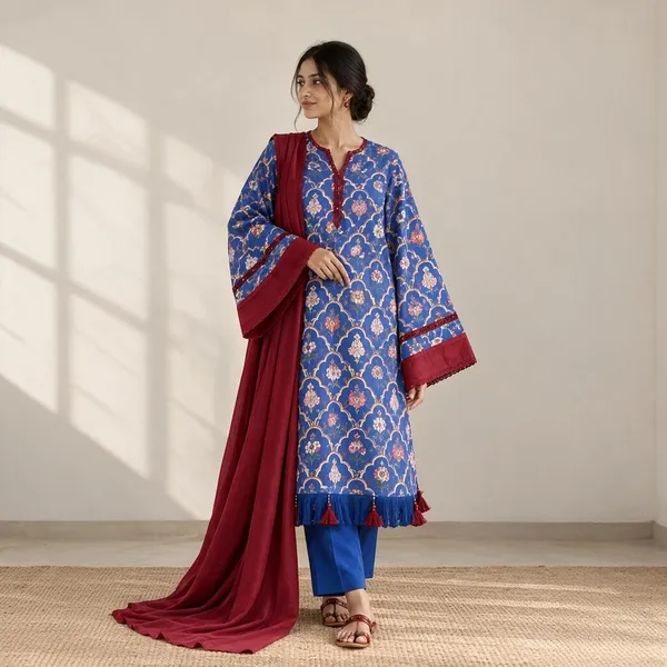 Blue_Cotton_Straight_Kurta_Set_With_Dupatta_For_Women