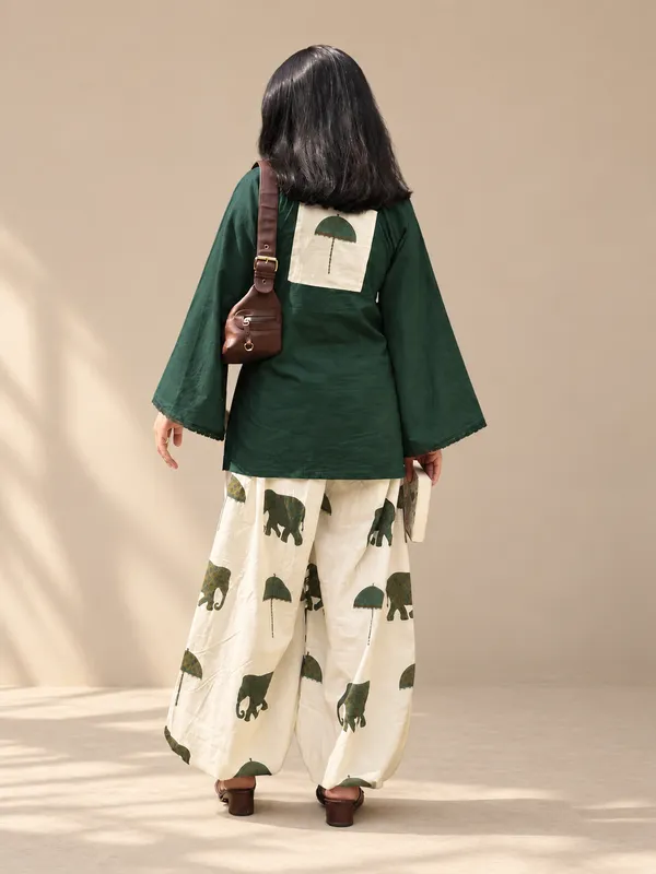 Green_Cotton_Printed_Kurta_And_Palazzo_Set_For_Women