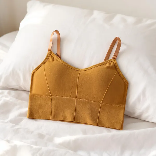 Mustard_Seamless_Crop_Camisole_Bra_for_Women