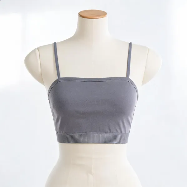 Grey_&_Cream_Spaghetti_Strap_Cropped_Camisole_Top_for_Women
