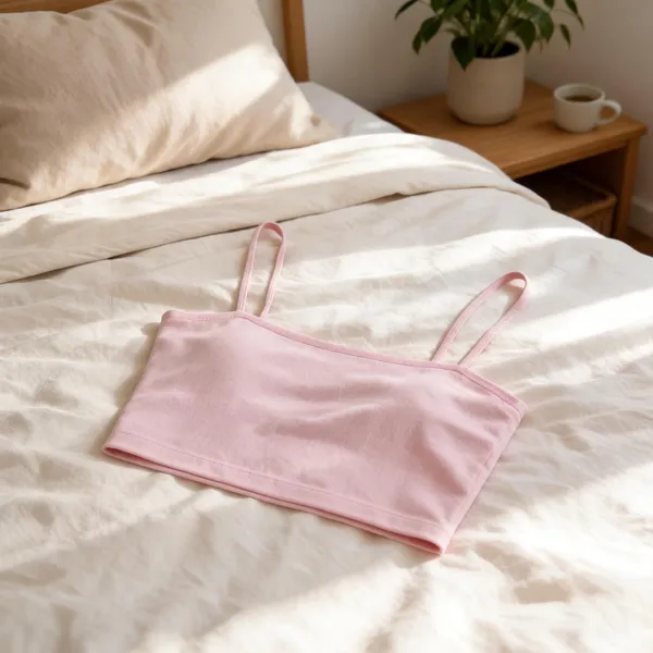 Pink_&_Black_Spaghetti_Strap_Crop_Top_for_Women