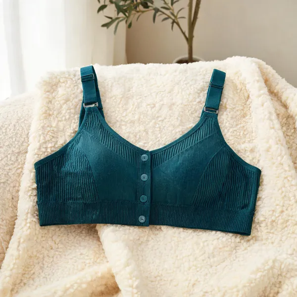 Assorted_Ribbed_Front_Button_Bra_for_Women