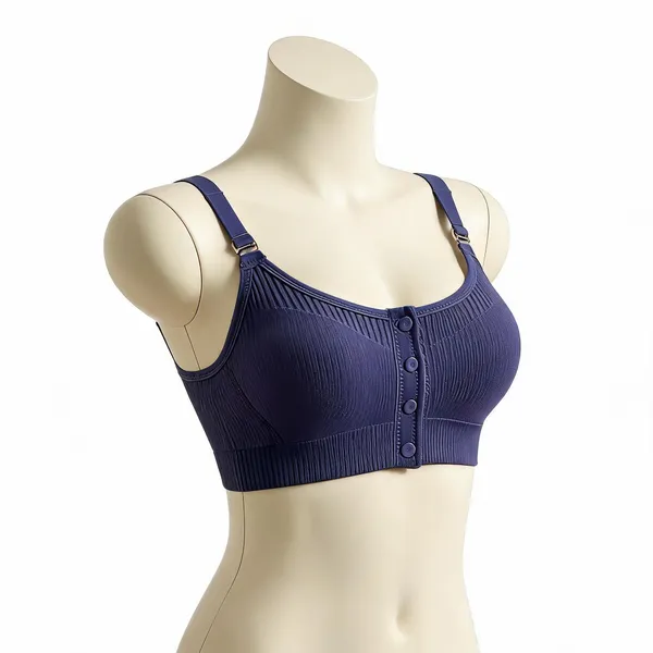 Assorted_Ribbed_Front_Button_Nursing_Bra_For_Women