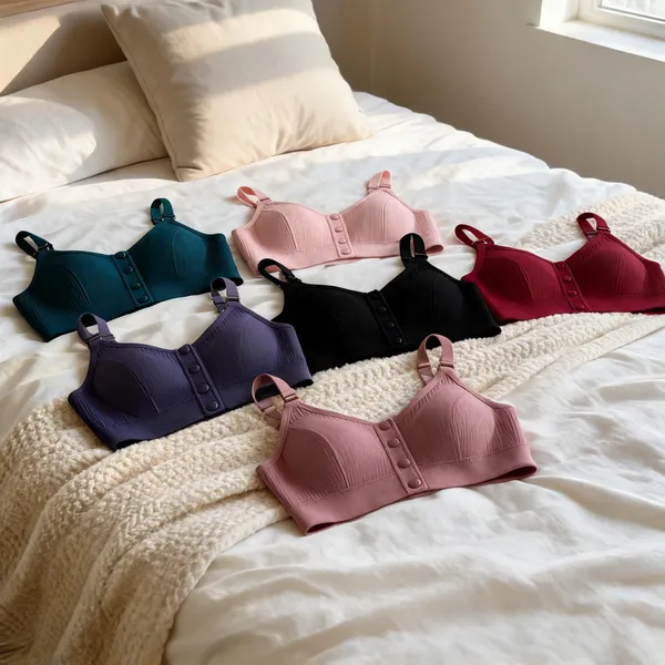Assorted_Ribbed_Front-Open_Bras_Pack_For_Women