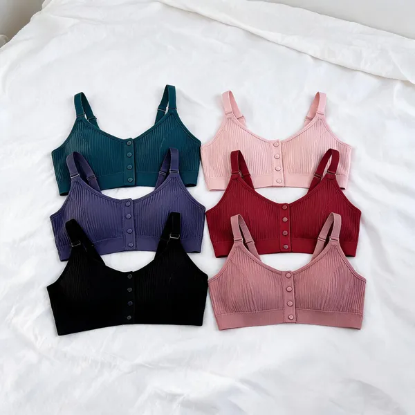 Assorted_Ribbed_Front-Open_Bras_Pack_For_Women