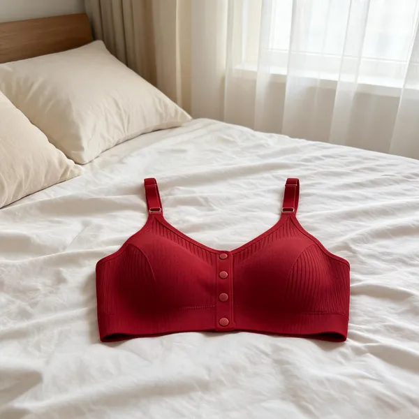Red_&_Pink_Seamless_Front_Open_Bra_for_Women