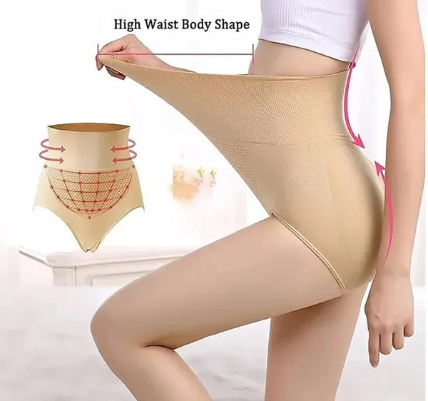 Women_Nylon_High_Waist_Briefs