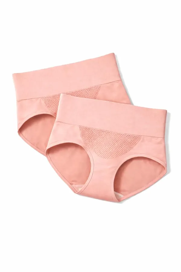 Women_S_High_Waist_Shapewear_Briefs_With_Mesh_Panel