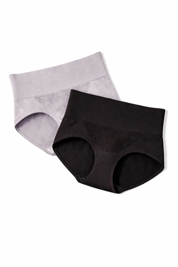 Women_S_High_Waist_Shapewear_Briefs_With_Mesh_Panel