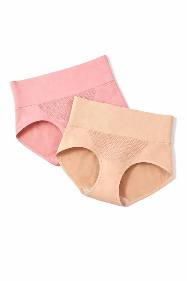 Women_S_High_Waist_Shapewear_Briefs_With_Mesh_Panel