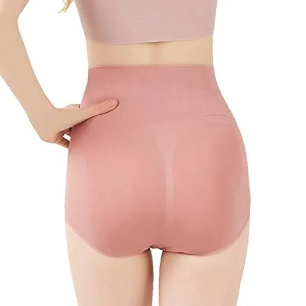 Women_S_High_Waist_Shapewear_Briefs_With_Mesh_Panel