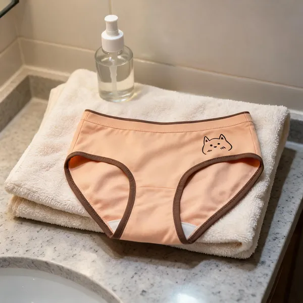 Assorted_Cat_Print_Brief_Panty_for_Women