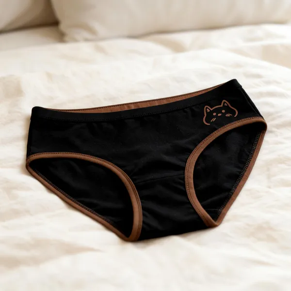 Black_And_Mustard_Printed_Briefs_for_Women