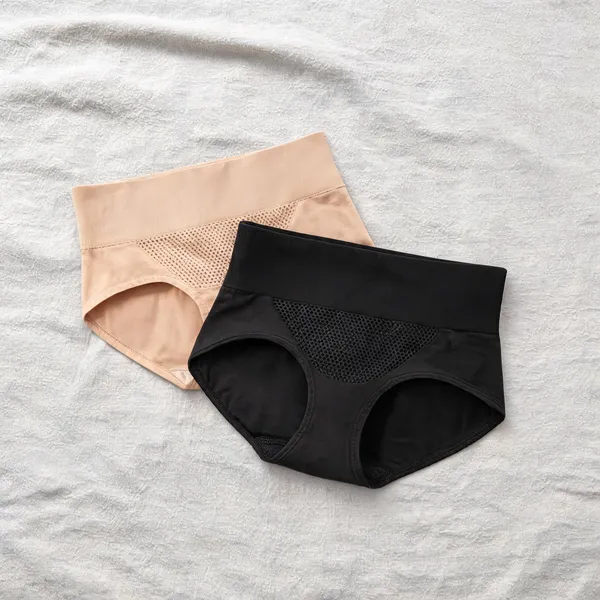 Women_S_High_Waist_Shapewear_Briefs_With_Mesh_Panel