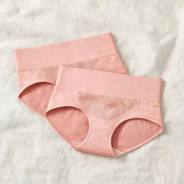 Women_S_High_Waist_Shapewear_Briefs_With_Mesh_Panel