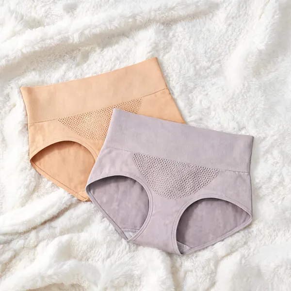 Women_S_High_Waist_Shapewear_Briefs_With_Mesh_Panel