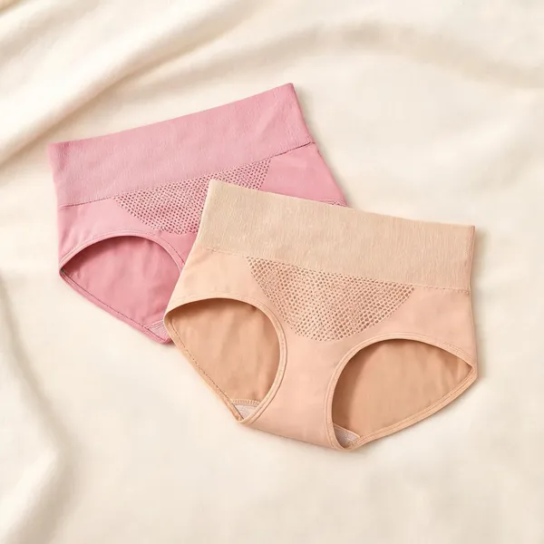 Women_S_High_Waist_Shapewear_Briefs_With_Mesh_Panel
