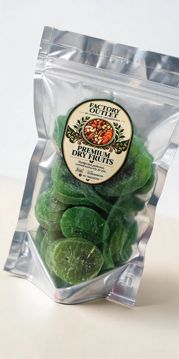 Factory_Outlet_Green_Dried_Fruit_Pieces