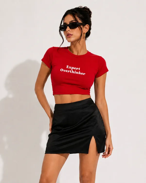 Overthinker_Top_Red