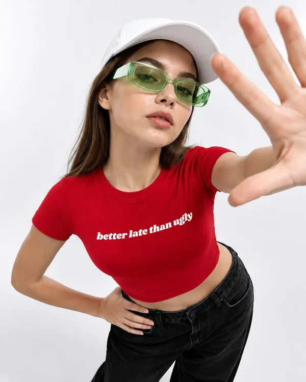 Better_Late_Crop_Top_Red