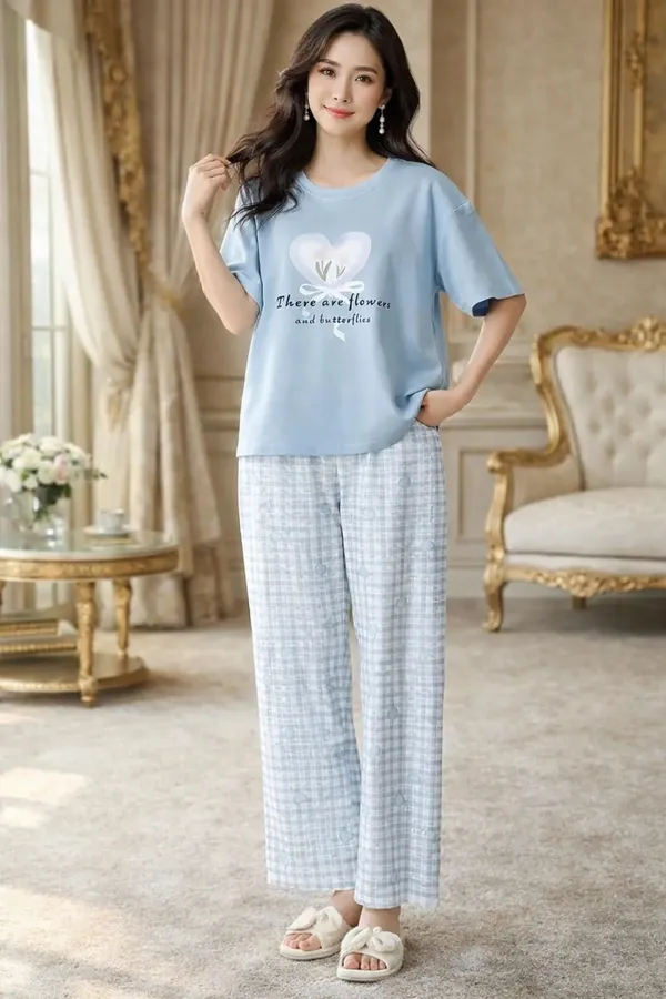 Blue_Printed_Relaxed_Fit_Pajama_Set_for_Women