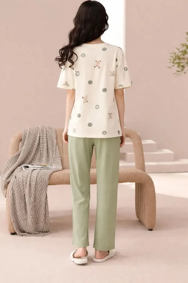 Cream_Printed_Relaxed_Fit_Pajama_Set_for_Women
