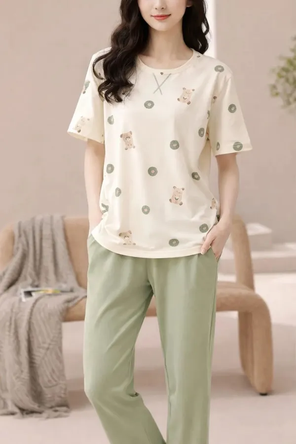 Cream_Printed_Relaxed_Fit_Pajama_Set_for_Women