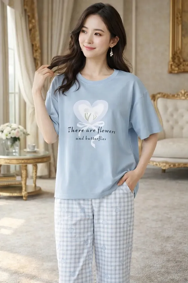 Blue_Printed_Relaxed_Fit_Pajama_Set_for_Women