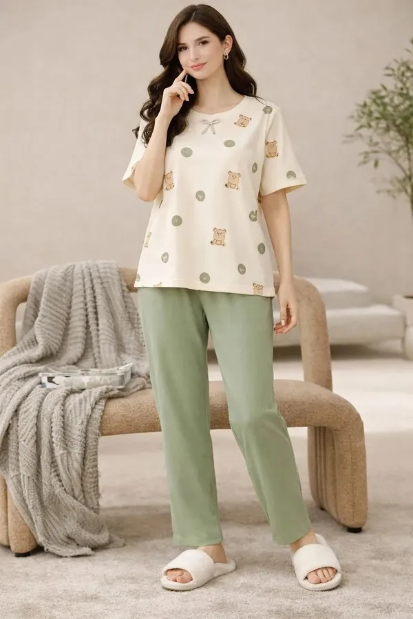 Cream_Printed_Relaxed_Fit_Pajama_Set_for_Women