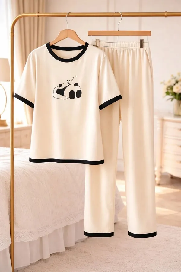 White_Satin_Relaxed_Fit_Pajama_Set_for_Women