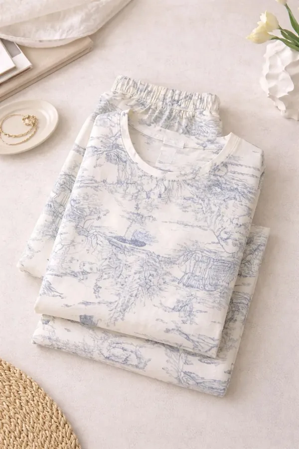 Cream_Printed_Relaxed_Fit_Pajama_Set_for_Women