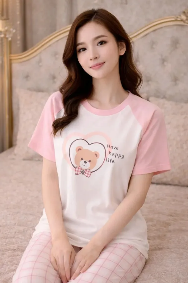 Pink_Printed_Pajama_Set_for_Women