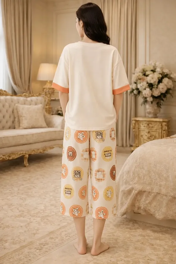Cream_Printed_Relaxed_Fit_Pajama_Set_for_Women
