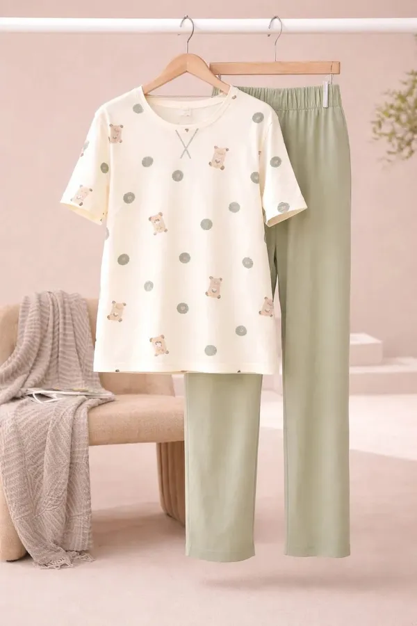 Cream_Printed_Relaxed_Fit_Pajama_Set_for_Women
