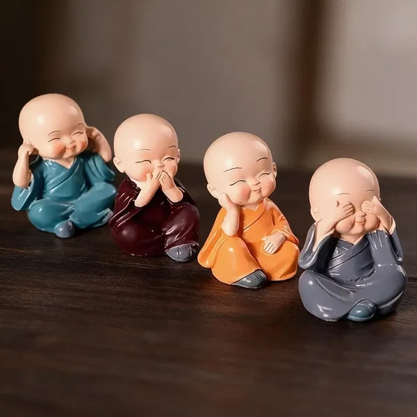 Ceramic_Seated_Monk_Decorative_Statue_Set_Of_4