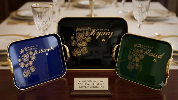Glossy_Decorative_Floral_Print_Serving_Tray_Set